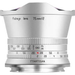 TTARTISAN 7,5mm f/2,0 Fisheye S�lv - Nikon Z