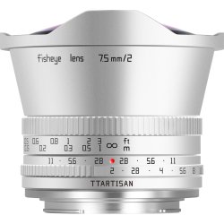TTARTISAN 7,5mm f/2,0 Fisheye S�lv - Sony E
