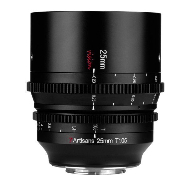 7Artisans Vision 25mm T1.05 til Sony E (APS-C)