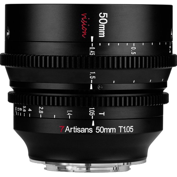 7Artisans Vision 50mm T1.05 til MFT