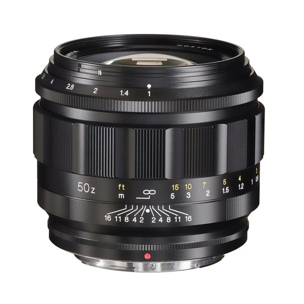 Voigtlnder Nokton 1,0/50 mm Nikon Z-Mount, Asph., sort, Objektiv