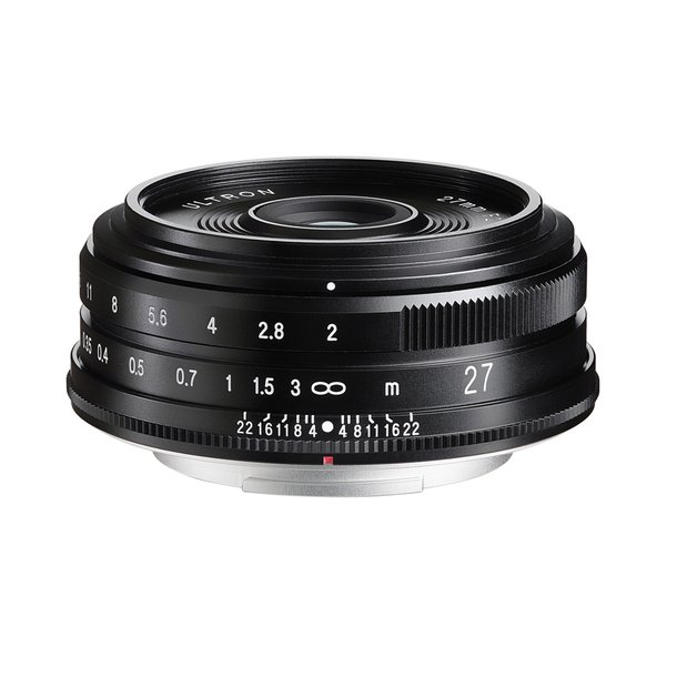 Voigtlnder Ultron 2,0/27 mm, sort X-Mount Objektiv