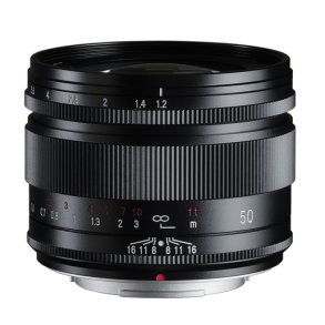 Voigtlnder Nokton 1,2/50 mm Fujifilm X-Mount, sort, Objektiv