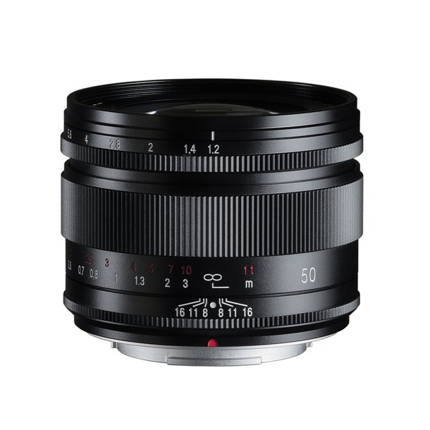 Voigtlnder Nokton 1,2/50 mm Fujifilm X-Mount, sort, Objektiv
