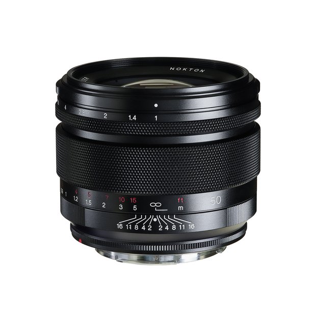 Voigtlnder Nokton 1,0/50 mm Canon RF-Mount, Asph., sort, Objektiv