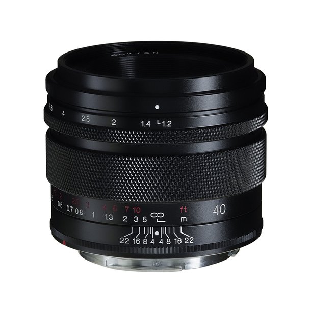 Voigtlnder Nokton 1,2/40 mm Canon RF-Mount, Asph., sort, Objektiv