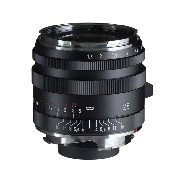 Voigtlnder Nokton 1,5/28 mm Type I VM Asph., sort-matt, Objektiv