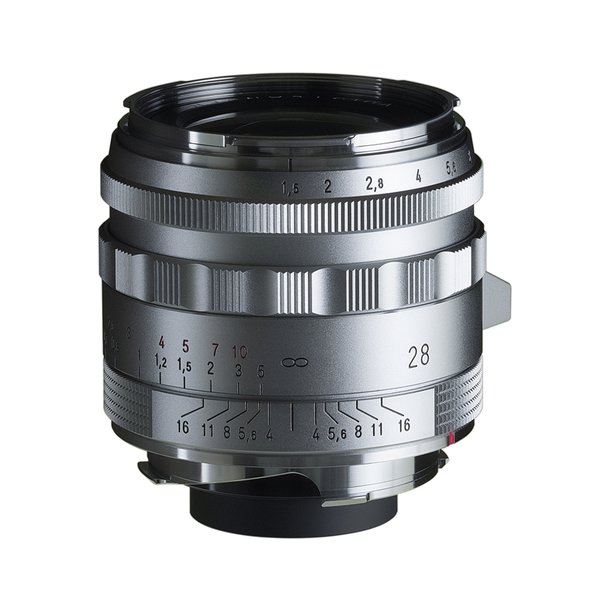 Voigtlnder Nokton 1,5/28 mm Type II VM, Asph., slv, Objektiv