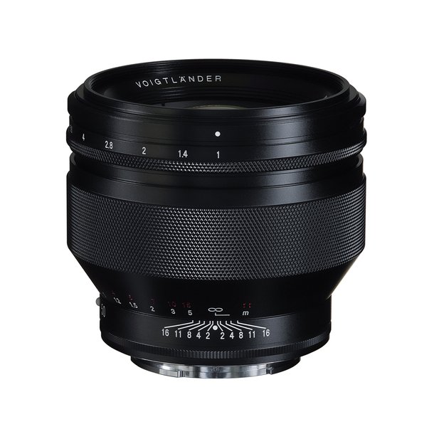 Voigtlnder Nokton 1,0/50 mm Sony E- Mount, Asph., sort, Objektiv