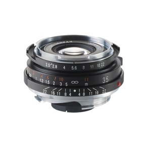 Voigtlnder Color-Skopar 2,5/35 mm Pancake II VM sort, Objektiv