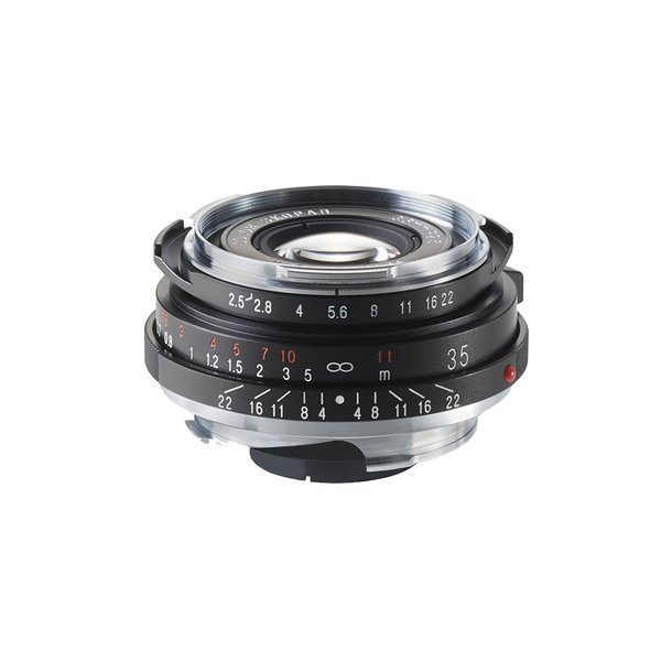 Voigtlnder Color-Skopar 2,5/35 mm Pancake II VM sort, Objektiv