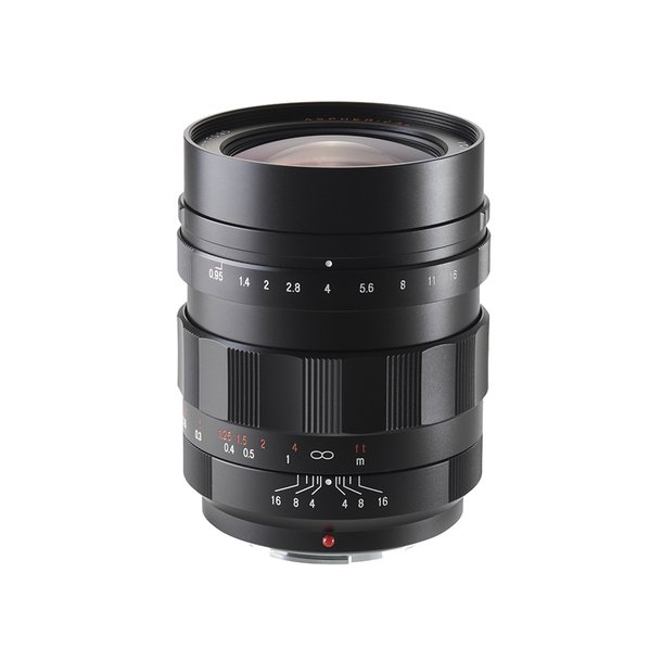 Voigtlnder Nokton 0,95/17,5 mm Asph. Olympus sort Objektiv