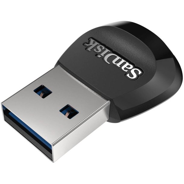 SANDISK Kortlser USB 3.0 MicroSD, UHS-I, USB3.0