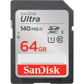 SANDISK SDXC Ultra 64GB 140MB/s