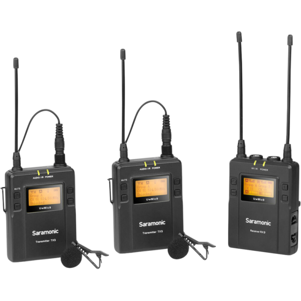Saramonic UwMic9 TX9 +TX9 +RX9
