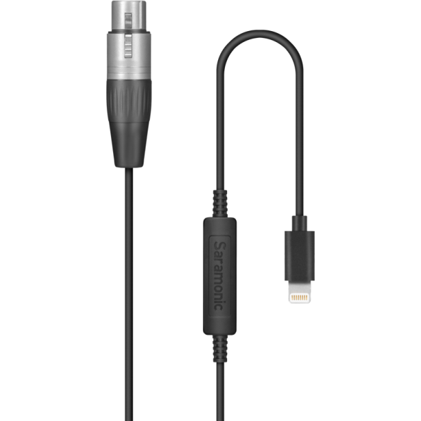 SARAMONIC LC-XLR FEMALE CONNECTOR TO APPLE