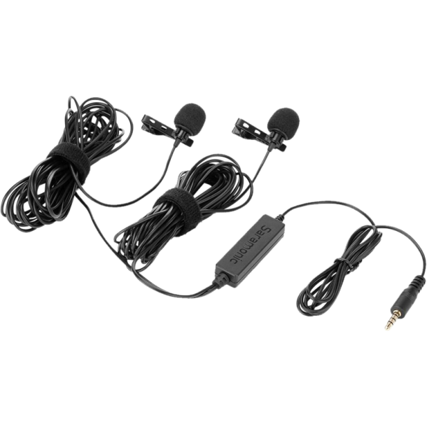 Saramonic LavMic 2m Dual Wired Lavalier Microphone