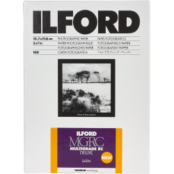 Ilford Multigrade RC Deluxe Satin 27.9x35.6cm 50