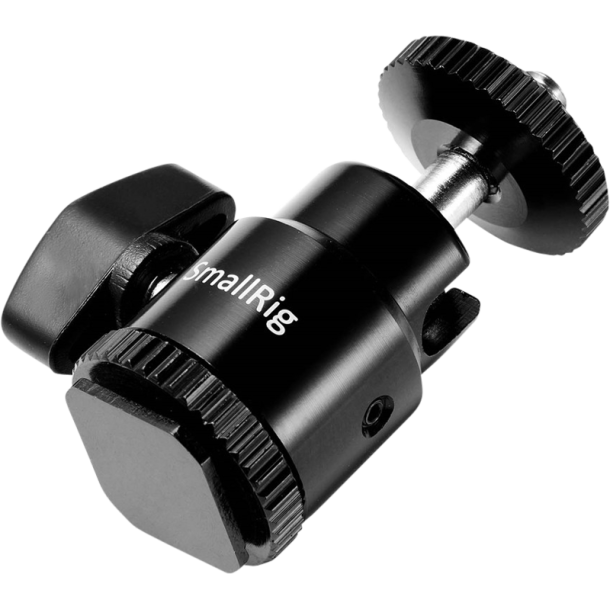SmallRig 761 Cold shoe mount - Ballhead 1/4" screw