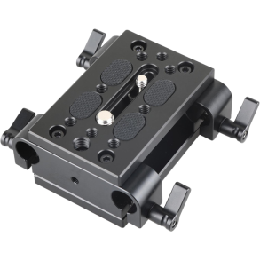 SmallRig 1798 Baseplate w/ Dual 15mm Rod Clamp