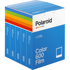 Polaroid Color film for 600 5-pack