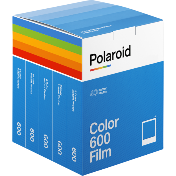 Polaroid Color film for 600 5-pack