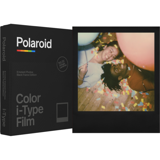 Polaroid Color film I-Type Black Frame Edition