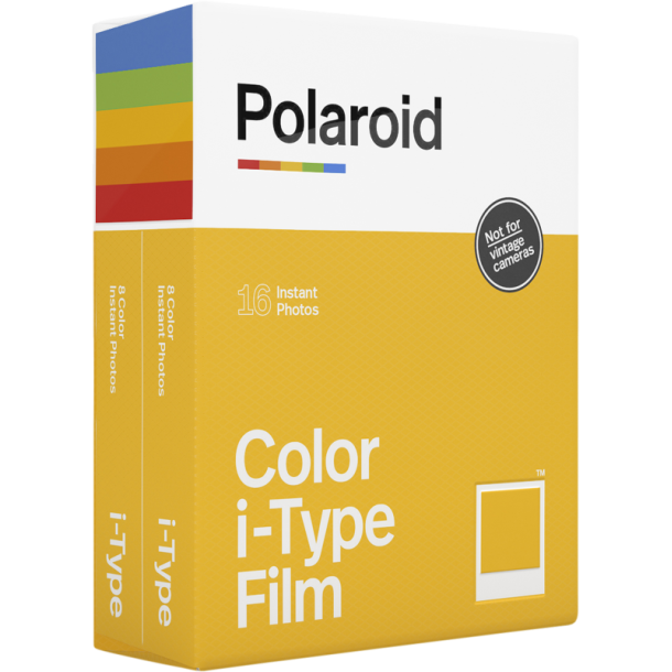 POLAROID COLOR FILM FOR I-TYPE 2-PACK