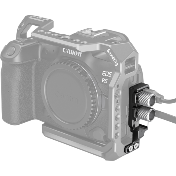 SmallRig 2981 HDMI &amp; USB-C Cable Clamp for R5/R6 &amp; R5C