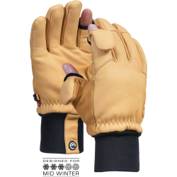Vallerret Hatchet Leather Photography Glove Natural XL