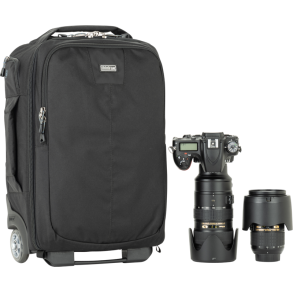 Think Tank Essentials Convertible Rolling Backpack, Black