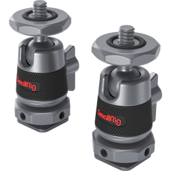 SmallRig 2948 BallHead Mini with Removable Cold Shoe Mount 2pcs