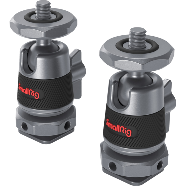 SmallRig 2948 BallHead Mini with Removable Cold Shoe Mount 2pcs