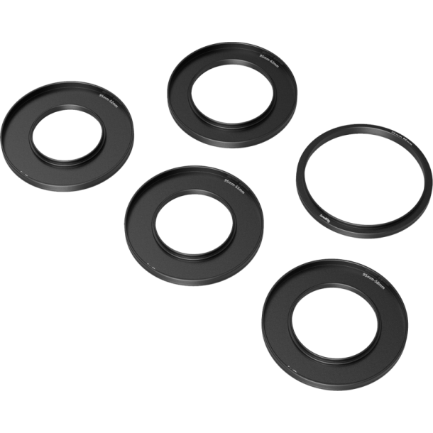 SmallRig 3383 Adapter Rings Kit (52, 55, 58, 62, 86mm) For Mini Matte Box