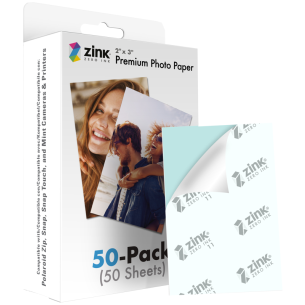 Polaroid Zink Media 2x3" 50 pack