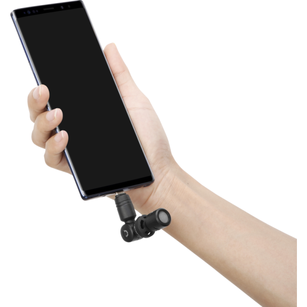Saramonic SmartMic UC Mini, Flexible Microphone for USB Type-C devices Smartphones, tables and lapt