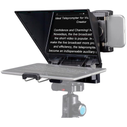 Feelworld TP2A Portable Teleprompter for Smartphone &amp; DSLR