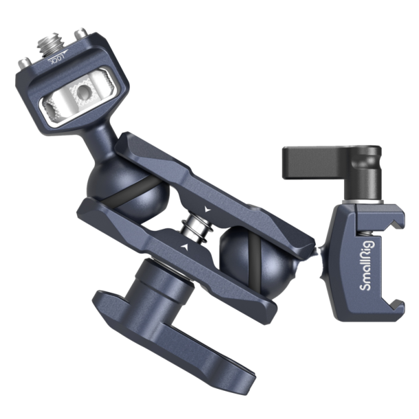 SmallRig 3875 Magic Arm with Dual Ball heads (1/4"-20 Screw and NATO Clamp)