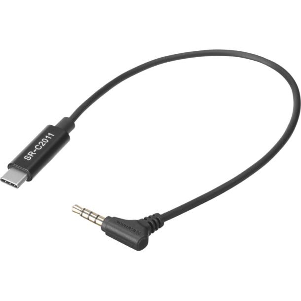 Saramonic Cable SR-C2011 male 3.5mm TRRS to male USB Type-C adapter cable