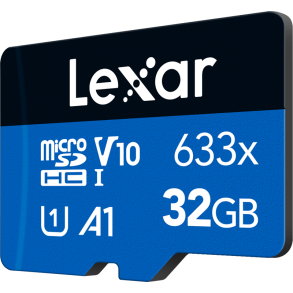 Lexar 633X microSDHC/SDXC no adapter (V30) R95/W45 32GB