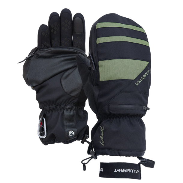 Vallerret Skadi Zipper Mitt LRS: Green, limited edition, S