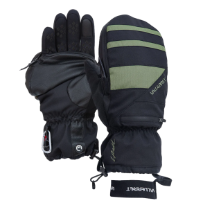 Vallerret Skadi Zipper Mitt LRS: Green, limited edition, XL