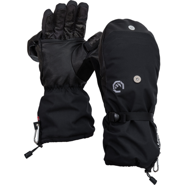 Vallerret Alta Arctic Mitt: Black M