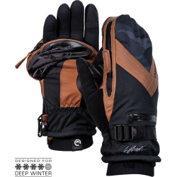 Vallerret Skadi Zipper Mitt PSP Brown M