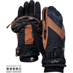 Vallerret Skadi Zipper Mitt PSP Brown M