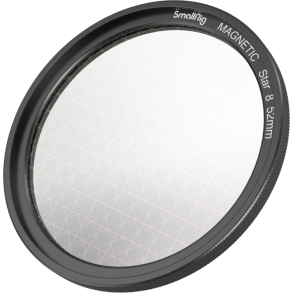 SmallRig 4218 MagEase Magnetic Star-Cross Filter Kit (8 Points) 52mm