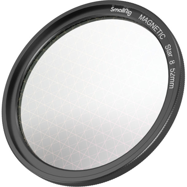 SmallRig 4218 MagEase Magnetic Star-Cross Filter Kit (8 Points) 52mm