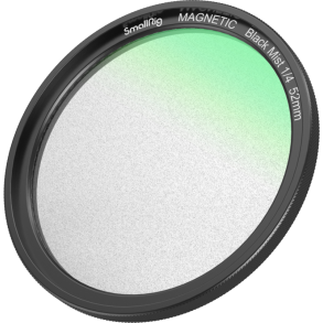 SmallRig 4217 MagEase Magnetic 1/4 Effect Black Mist Filter Kit (52mm)