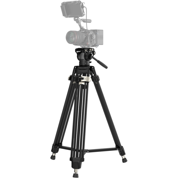SmallRig 4163 Heavy-Duty Aluminium Video Tripod Kit FreeBlazer AD-80