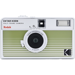 Kodak EKTAR H35N Camera Striped Green
